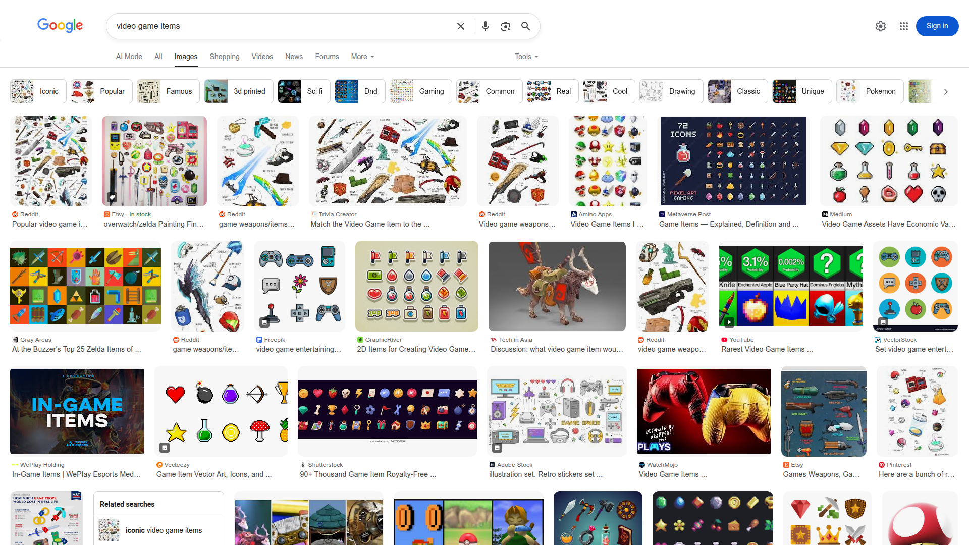 Rich Items & Equipment