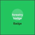Forestry Badge - rare rarity badges in PEAK climbing game. Climb past the ROOTS biome.