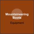 PEAK equipment: Mountaineering Boots - rare rarity equipment item PEAK equipment: Mountaineering Boots - rare rarity equipment item
