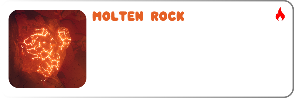 Molten Rock - hazards in PEAK climbing game