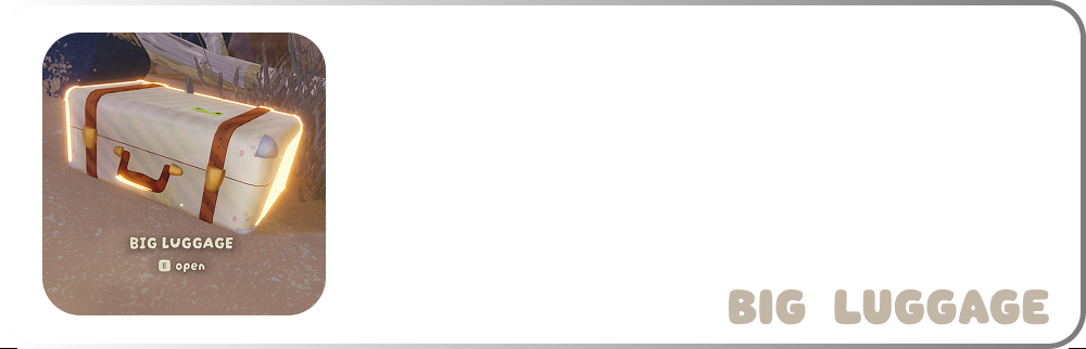 Big Luggage - lootables in PEAK climbing game