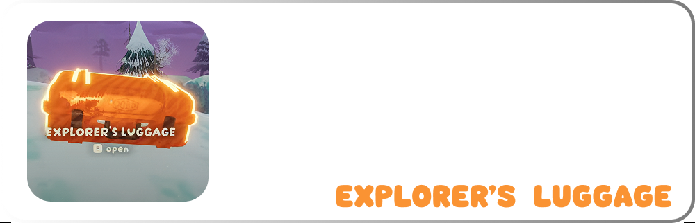 Explorer's Luggage - lootables in PEAK climbing game
